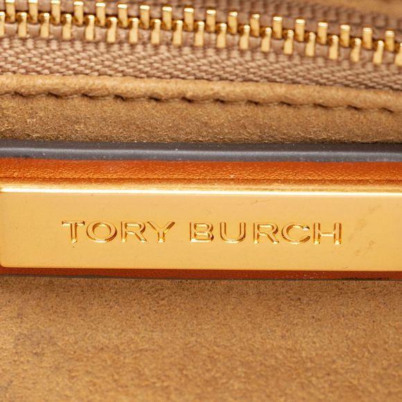 Tory Burch T Monogram Embossed Patent Leather Studio Shoulder Bag - Picture 7 of 15